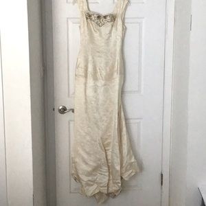 Vintage 1940 evening gown